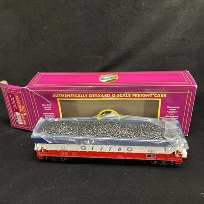 MTH #20-97909 - BESSEMER & LAKE ERIE  4 BAY HOPPER CAR - PRE-OWNED: ORIGINAL BOX - Image 1 of 3
