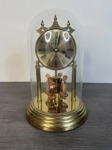 Vintage Junghans Anniversary Quartz Dome Clock Made In Germany. Works Great! - Bild 1 von 2