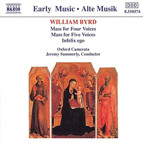 William Byrd - Masses for Four and Five Voices -  CD WNVG The Cheap Fast Free - Image 1 of 2