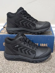 Zapatos deportivos con cordones negros para hombre talla 9 Bates Rush Shield Mid Top Dryguard - Imagen 1 de 8