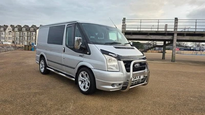 Ford Transit Limited 140 T280 Crew cab, 2011 immaculate mk7 2.2tdci - 145k FSH - Image 1 of 4