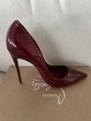NUEVO EN CAJA, TACONES CHRISTIAN LOUBOUTIN SO KATE VOX BORGOÑA 120 TALLA 42 10 Foto 1 de 4