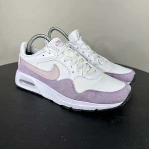 Nike Air Max SC Sneakers Shoes White Platinum Violet Women’s Size 10 CW4554-120 - Picture 1 of 6