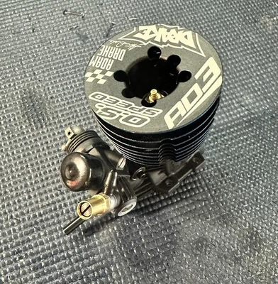 O.S. Speed AD3 Adam Drake 3 Competition .21 Nitro Engine - “Drake”- In EBIS - Image 1 of 4