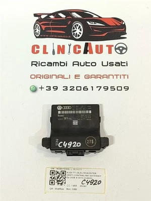CENTRALINA GATEWAY PER AUDI TT Cabrio Serie (8J3) 1K0907530Q CBB diesel 1968 (0 - Immagine 1 di 4