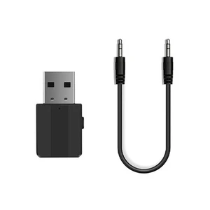 5.0 Kabelloser Bluetooth-Audioempfänger-Sender für Auto- und -Lautsprecher D2L9 - Bild 1 von 7