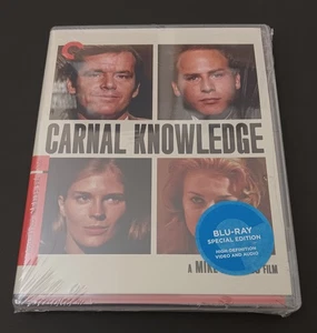 CARNAL KNOWLEDGE Criterion Blu-Ray Nichols Nicholson Garfunkel NEW SEALED - Picture 1 of 2