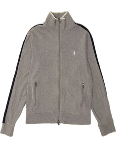 POLO RALPH LAUREN Womens Performance Tracksuit Top Jacket UK 10 Small Grey DC57 - Picture 1 of 3
