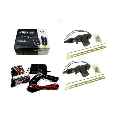 Scytek A15 Keyless Entry Car Alarm Security System, 2 Key Fob 2 Door Locks - Image 1 of 4