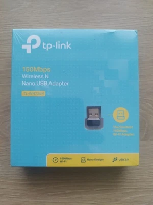 TP-Link Wireless N Nano USB Adapter TL-WN725N 150Mbps NEW Sealed - Image 1 of 3