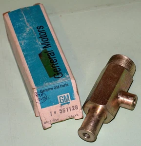 1976 Skylark Ventura Omega NOS heater water flow valve 551128 - Picture 1 of 3