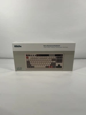 8Bitdo Retro Mechanical Keyboard, Bluetooth/2.4G/USB-C Hot Swappable - Image 1 of 4