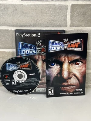 WWE SmackDown vs. Raw - Sony PlayStation 2 - Complete & Tested  PS2 - CIB - Image 1 of 4