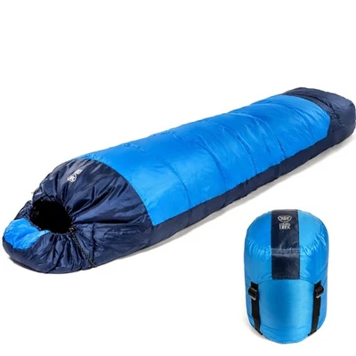 Saco de dormir ligero para adultos Viking Trek 350x – cálido y transpirable, compa Foto 1 de 4
