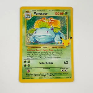 Venusaur Holo - Collezione Classica Celebrazioni Pokémon 2021 15/102 - NM/M - Foto 1 di 6