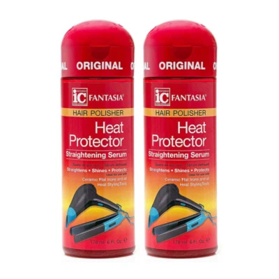 FANTASIA Heat Protector Straightening Serum 6oz - 2 PACK - Image 1 of 2