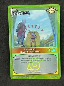 NARUTO TCG VENDETTA E REDENZIONE BAGAGLIO TROPPO PESANTE ST-176 HOLO ITA NM - Picture 1 of 2