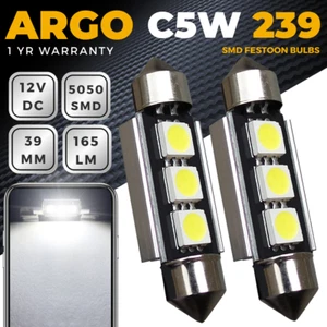 Fits Mercedes SLK Smd Number Plate R171 Bright Xenon Led White Light Bulbs 12v - Picture 1 of 11