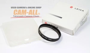 Leica E46 UVa ( 13004 ) Filter - Schwarz **Near Mint** Zustand - Bild 1 von 9