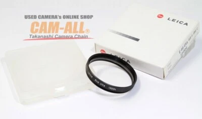 Leica E46 UVa ( 13004 ) Filter - Black **Near Mint** Condition - Image 1 of 4