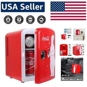 Unique 12V Portable Mini Fridge with Iconic Design - Perfect for Dorms & Travel - Picture 1 of 14