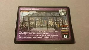 WWE Raw Deal RARE Pre-match Stipulation Elimination Chamber RAW LOGO - Picture 1 of 1