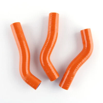 Manguera de radiador de silicona para KTM 250 SXF XCF-W 2007 2008 2011 2009 2010 NARANJA Foto 1 de 4
