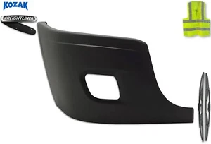 Cubierta de esquina de parachoques exterior con orificio antiniebla derecho para Freightliner Cascadia 2008-2017 - Imagen 1 de 8