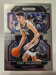 Tarjeta de novato Chet Holmgren - 2022-23 Panini Prizm Draft - Imagen 1 de 2