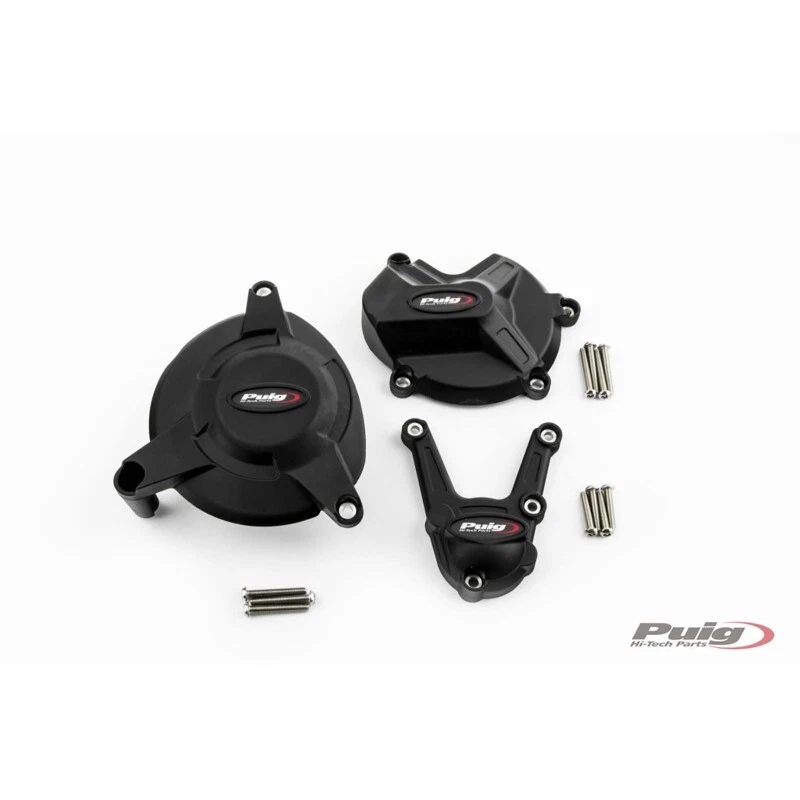 KIT DE PISTA DE PROTECCIÓN DE MOTOR PUIG CARTER PARA BMW S 1000 RR 2009 > 2014 NEGRO Foto 1 de 1