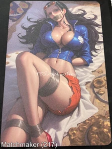 Matchmaker Spicy Waifu NSFW A5 Size Card Board Nico Robin One Piece Tie Up - Picture 1 of 3