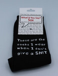Unisex Crew Socks These Are The Socks I Wear Women 4-10 Men 6-12 - Picture 1 of 1