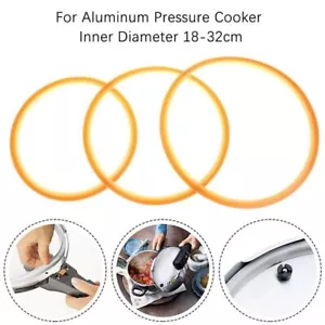 1Pcs Replacement Silicone Rubber Gasket O Ring For Aluminum Pressure Cooker - Picture 1 of 20