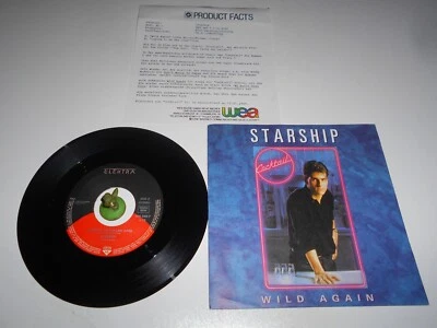 Starship - Wild again (1988) Vinyl 7` inch Single Vg +++ - Bild 1 von 2