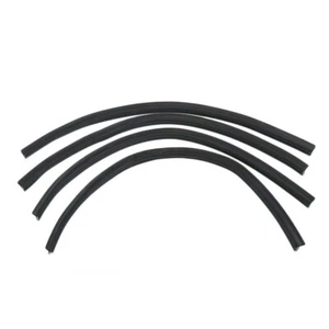 Mercedes Benz W114 W115 Door Window Seal Belt window Rubber Scraper Brushes 4 PC - Picture 1 of 4