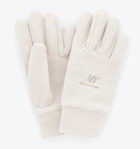 NEU Aime Leon Dore ALD/New Balance Vlieshandschuhe L/XL weiß Pfeffer - Bild 1 von 3