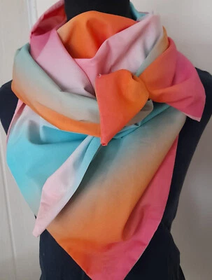 Loop - Schal ca. 25 x 130 oder Dreieckstuch ca. 130 x 130 cm Voile - Bild 1 von 2