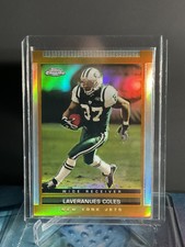 2003 Topps Draft Picks & Prospects - Gold Chrome Refractor #41 Laveranues Coles