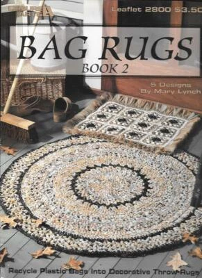 Leisure Arts Leaflet 2800 Bag Rugs - Book 2 - Recycle Plastic Bags - Image 1 of 2