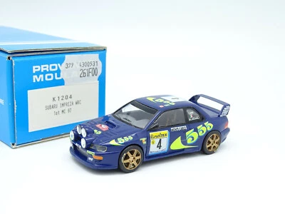 Provence moulage Set Aufgebaut 1/43 - Subaru Impreza WRC 1ST Rallye Aufbau Carlo - Bild 1 von 4