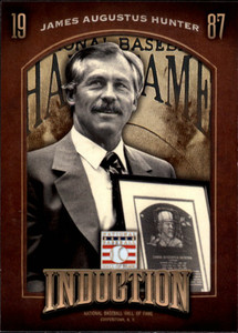 Jim "Catfish" Hunter 2013 Panini Cooperstown Induction #20