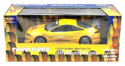 Neumáticos Ertl American Muscle 1995 Mitsubishi Eclipse Toyo 1:18 Diecast Hobby Foto 1 de 4