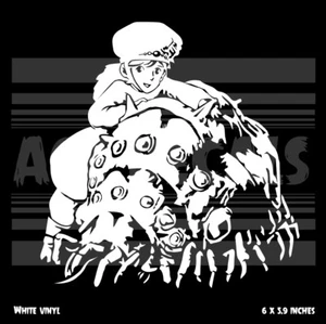 Nausicaa Of The Valley Of the wind - Ohmu - Ghibli - Anime - Car decal sticker - Picture 1 of 2