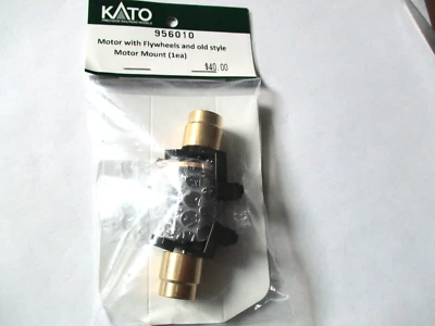 Motor Kato # 956010 con volantes y montaje de motor estilo antiguo. Escala HO Foto 1 de 2