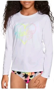 NEW Hurley Girls' Long Sleeve Dri-Fit UPF 50+ Shirt Size 5/6 - Picture 1 of 4