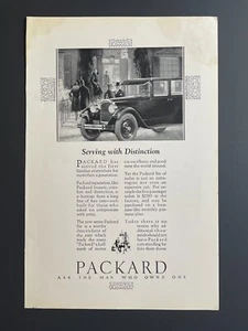 Original 1926 Packard Six Sedan Car- Original Print Advertisement (10 x 6.5) - Picture 1 of 4