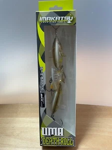 IMAKATSU UMA DEATH ROLL Slow sinking #89 Flash Ayu EVERGREEN Surface lure unused - Picture 1 of 11
