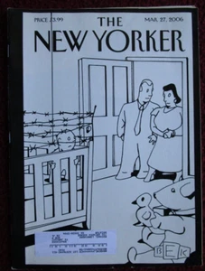The New Yorker Magazine 2006 ~ Bruce Eric Kaplan Cover Art Gary Shteyngart Story - Bild 1 von 1