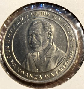 elf Tanzania 20 Shilingi 1981 Independence 20th Anniv - Picture 1 of 2