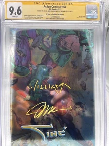 Action Comics #1050, signed by JIM LEE, ALEX SINCLAIR & SCOTT WILLIAMS - Picture 1 of 4